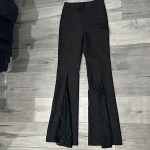 Zara High waisted bell bottom pants
